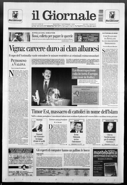 Il giornale : quotidiano del mattino